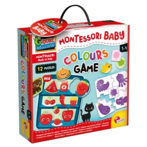 משחק צבע לתינוקות מונטסורי