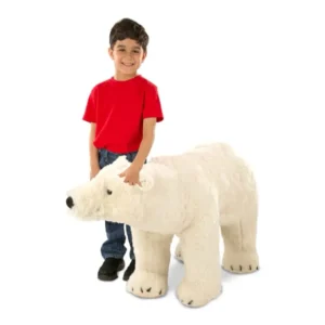 בובת פרווה גדולה - דוב קוטב