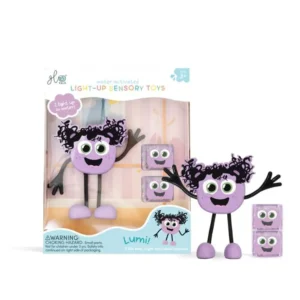 החברים הזוהרים: שתי קוביות זוהרות במים ובובת חבר - לומי