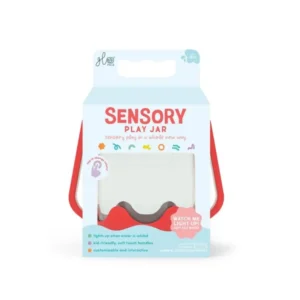 צנצנת אורות תחושתית מחליפה צבעים - ורוד Glo Pals