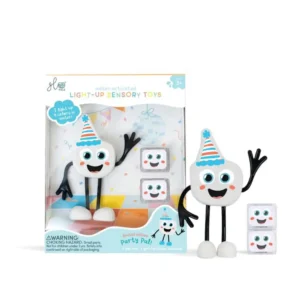 החברים הזוהרים - שתי קוביות מחליפות צבעים זוהרות במים ובובת חבר - פארטי