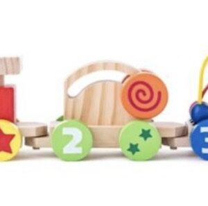 רכבת פעילויות מעץ