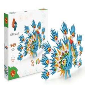 אוריגמי 3D - טווס